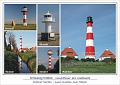 1686 Schleswig-Holstein  Leuchttürme 03 mit Westerhever.